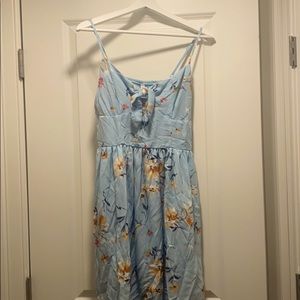 Blue flower dress!